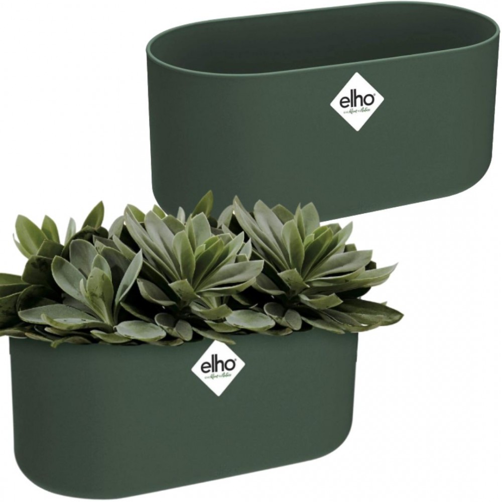 Vases, Pots & Planters Elho Duo Flowerpot Leaf Green
